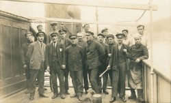 Officers and crew of the NICOLAS PATERAS.