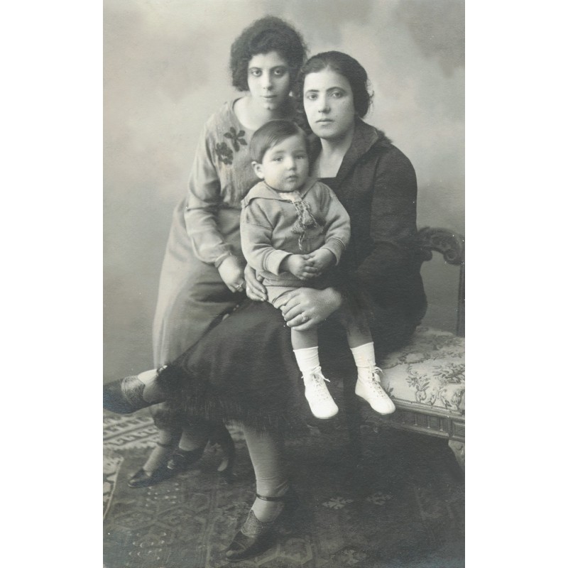 Eirini N. Pateras and Kalliopi D. Lemos with her son Antonios