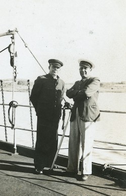 Captain Emmanuel A. Lignos and captain Georgios N. Lyras