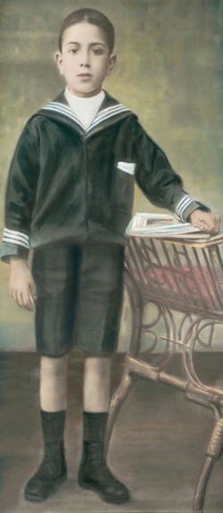 Costas M. Lemos as a child.