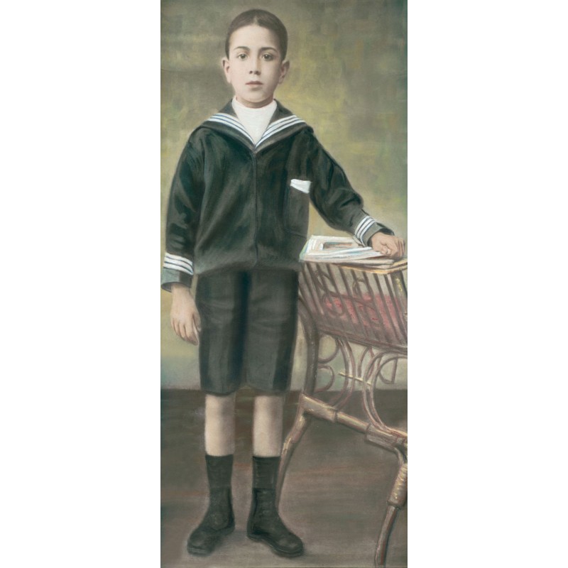 Costas M. Lemos as a child.