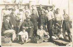 The crew of the s/s MARIA L in 1935